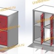  Шкаф сумочный разборный 1200х500х970 (ШхГхВ) 8-ячеечный (стол-тумба) S-0,8 мм - uralbiznesstroi.ru – Самара