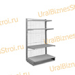 Торговый пристенный стеллаж сеткой 1950*400*600 4 полки - uralbiznesstroi.ru – Самара