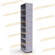  Шкаф сумочный разборный 400х500х1850 (ШхГхВ) 1х секционный 8-ячеечный S-0,7 мм (Дополнительная секция) - uralbiznesstroi.ru – Самара