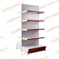 Торговые островные стеллажи - uralbiznesstroi.ru – Самара