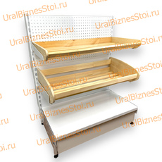 Торговый стеллаж для хлеба 1450*500*600 3 полки - uralbiznesstroi.ru – Самара