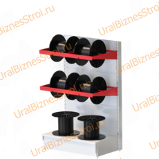 Торговый стеллаж для кабеля 1450*400*1000 6 катушек - uralbiznesstroi.ru – Самара