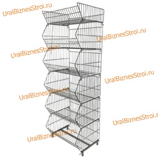 Горка из корзин (КОШ), 5+1 - uralbiznesstroi.ru – Самара