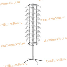 Стойка для прайс-листов 4-х сторонняя, 32 ячейки, формат А4 - uralbiznesstroi.ru – Самара