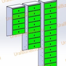 Ящики почтовые - uralbiznesstroi.ru – Самара