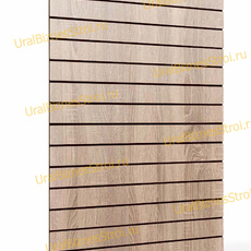 Экономпанель 600*2400 дуб сонома (вертикально) - uralbiznesstroi.ru – Самара