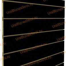Экономпанель 1200*2400 черная (вертикально) - uralbiznesstroi.ru – Самара