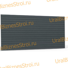 Экономпанель 2400*1200 графит (горизонтально) - uralbiznesstroi.ru – Самара