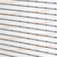 Экономпанель КРОССПАНЕЛЬ 1200*1200 ламинир. белая, 10мм (вертикально) - uralbiznesstroi.ru – Самара