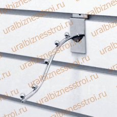 F 105-150 Кронштейн изогнутый (тонкий) с 5 шариками - uralbiznesstroi.ru – Самара