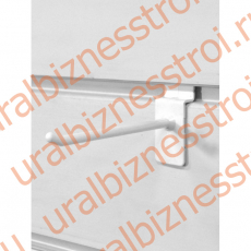 FP290 Крючок пластиковый,белый 100 мм - uralbiznesstroi.ru – Самара