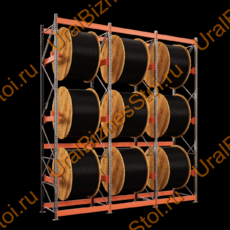 Прямые кабельные стеллажи на базе паллетных стеллажей - uralbiznesstroi.ru – Самара