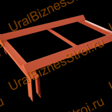 Подставка под бочку 200 л - uralbiznesstroi.ru – Самара