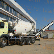 Аренда миксера с  транспортерной лентой подачи - uralbiznesstroi.ru – Самара