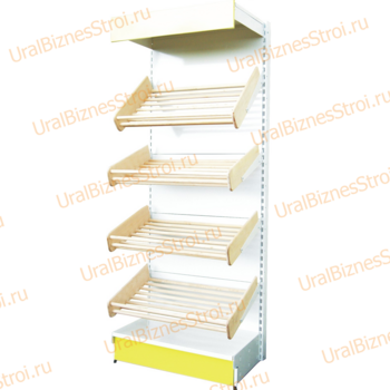 Торговый стеллаж для хлеба 2350*500*900 5 полок - uralbiznesstroi.ru – Самара