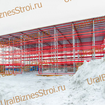 Строительство самонесущего склада 15000*25000*9000мм 4 ярусов - uralbiznesstroi.ru – Самара