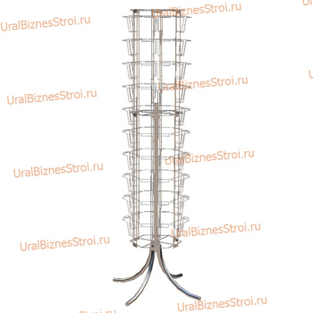 Стойка для открыток 6-ти сторонняя, 60 ячеек, формат А5 - uralbiznesstroi.ru – Самара