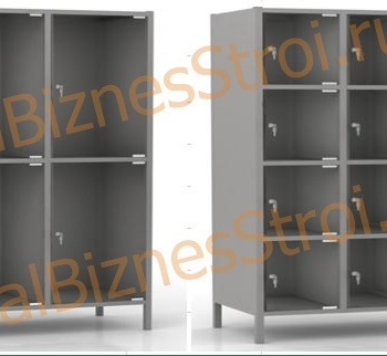  Шкаф сумочный разборный 900х500х1850 (ШхГхВ)  12-ячеечный S-0,8 мм - uralbiznesstroi.ru – Самара
