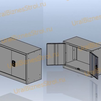 Антресоль для шкафа архивного 460*1000*400 2-дверный - uralbiznesstroi.ru – Самара