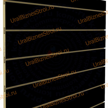 Экономпанель 1200*2400 черная (вертикально) - uralbiznesstroi.ru – Самара