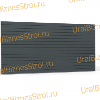 Экономпанель 2400*1200 графит (горизонтально) - uralbiznesstroi.ru – Самара