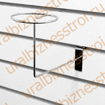 F 118(А)с/5 Кронштейн под шапку хром D=80мм H=145мм - uralbiznesstroi.ru – Самара