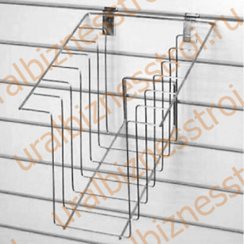 F 120/8 Держатель для рубашек 28,8*42,6*23,6 хром - uralbiznesstroi.ru – Самара