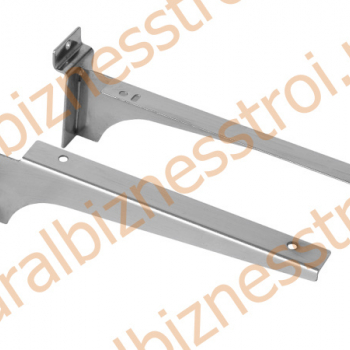 F 225 Кронштейн для полки усилен.250 мм хром, пар - uralbiznesstroi.ru – Самара